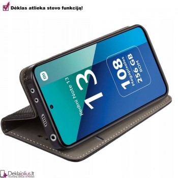 Telone atverčiamas dėklas - auksinės spalvos (Xiaomi Redmi Note 13 Pro 4G/Note 14S/Poco M6 Pro 4G) Telone atverčiamas dėklas - auksinės spalvos (Xiaomi Redmi Note 13 Pro 4G/Note 14S/Poco M6 Pro 4G)